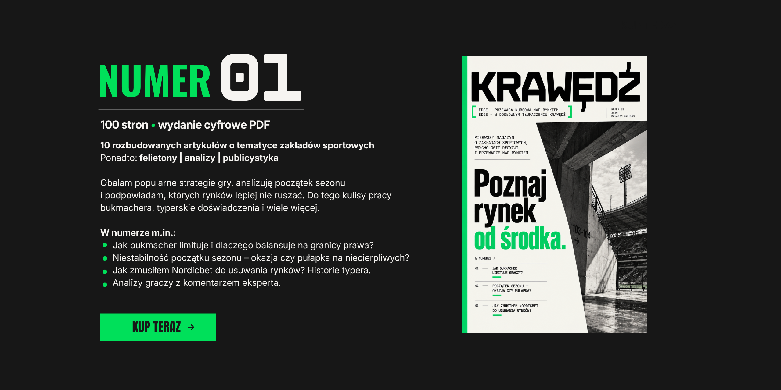 Autor magazynu Krawędź