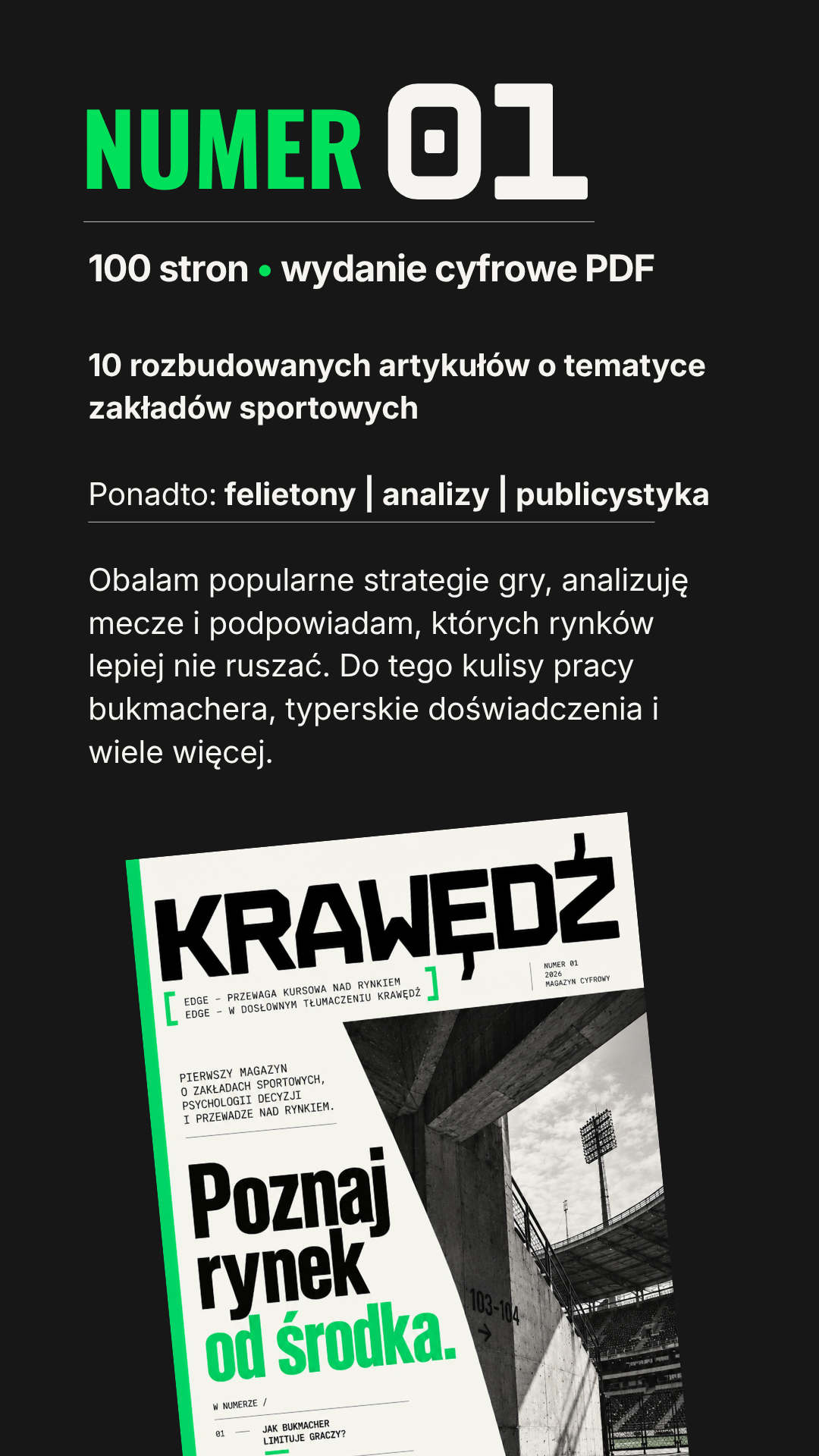 O magazynie Krawędź